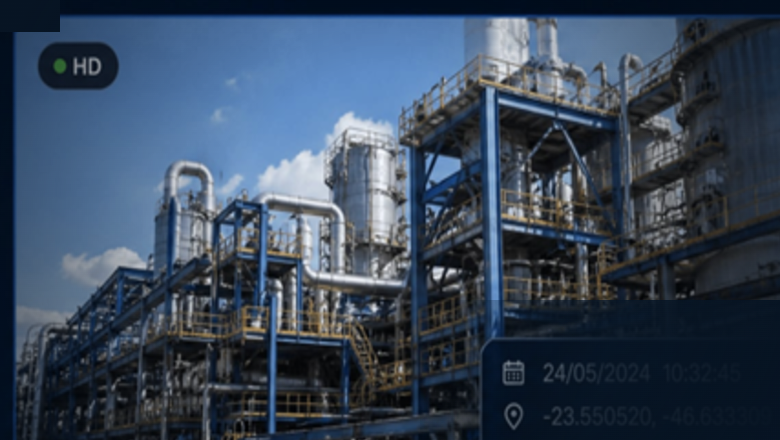Inspeção técnica em planta industrial
